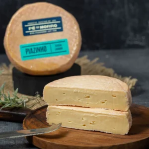 Piazinho - Queijo Artesanal Brasileiro Casca Lavada - Peça 200G - Pé Do Morro